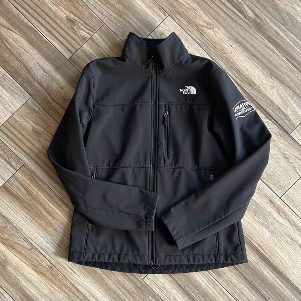 The North Face Black Performance Jacket with Stand-Up Collar